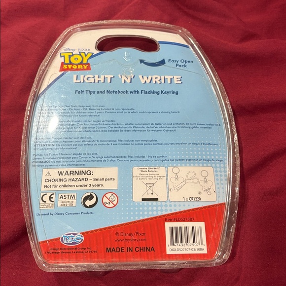 Light 'N' Write Set with Flashing Keyring - Picture 2 of 5